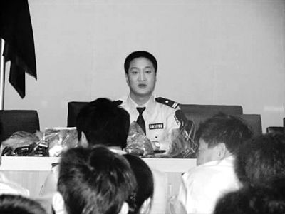 原夏縣公安局長孫宏軍資料圖。他涉嫌違紀(jì)違法目前被調(diào)查。