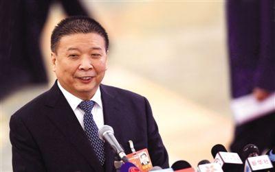國土資源部部長姜大明。新華社記者