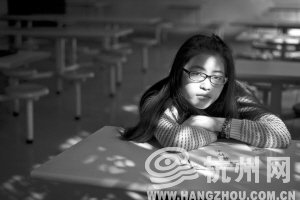 　筆試面試都過了最終沒被錄取，讓胡格格非常失落。 記者 陳中秋 攝