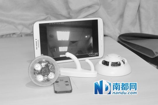 香港民建聯(lián)從市面購買到的偷拍儀器。