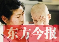 一歲的涵涵身體虛弱，如果不是父母的堅持治療，小家伙的存活都成問題