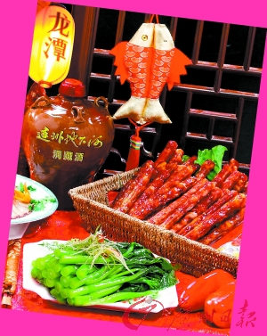 連州菜心、臘味飄香。