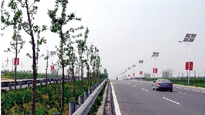 鄭新快速通道已建成通車。