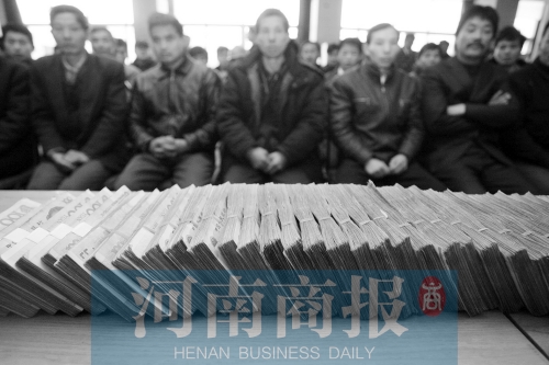 打擊拖欠農(nóng)民工工資，鄭州今年又出狠招（資料圖）河南商報記者 王春勝/攝
