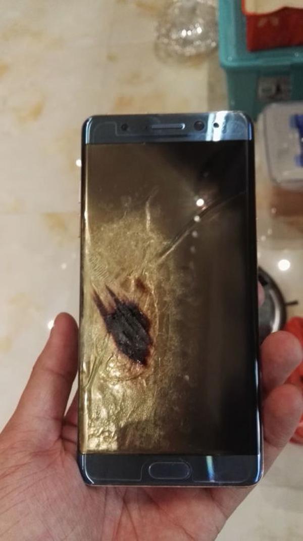 國行版三星Note 7也炸了？京東確認(rèn)這個訂單是真的