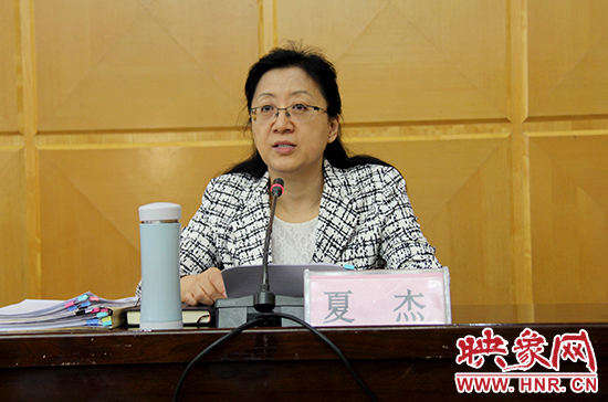河南省委常委、組織部部長(zhǎng)夏杰
