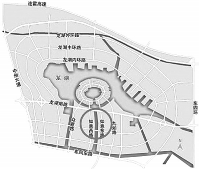 鄭州龍湖區(qū)域6塊商業(yè)用地拍賣遇冷，全部以起始價(jià)成交最貴的一塊不過888.09萬(wàn)/畝，僅為8月龍湖“地