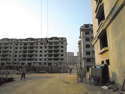 　適園雅居小區(qū)，已建起13棟住宅樓。
