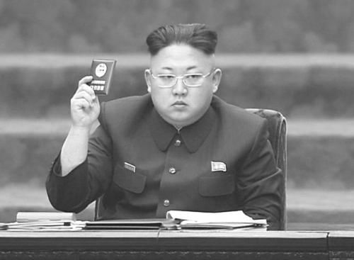 金正恩9日出席朝鮮最高人民會議。