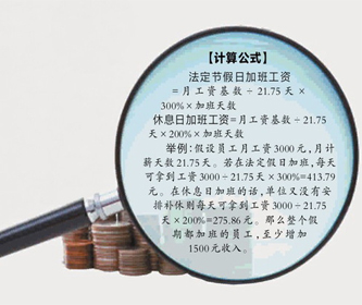 2014年五一加班工資怎么計(jì)算？